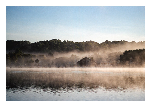Mist across the lake