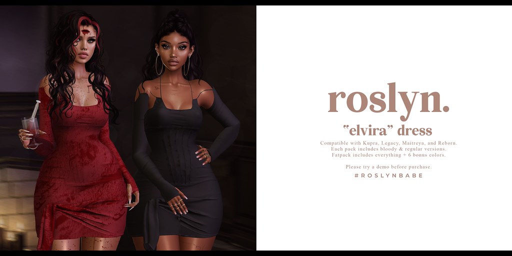 roslyn. “Elvira” Dress @ Satan Inc. // GIVEAWAY!