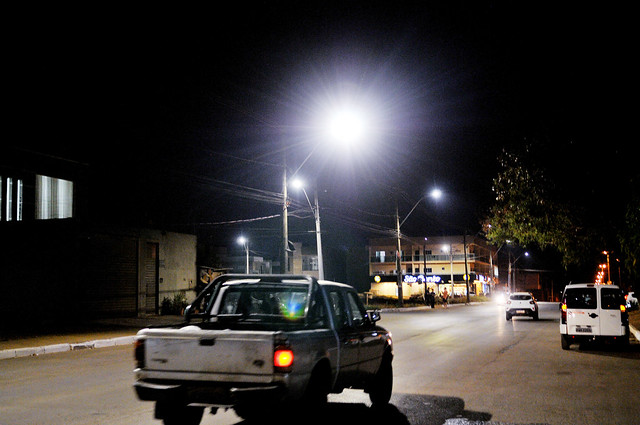 Quase 600 novas luzes de LED passam a iluminar o Guará II
