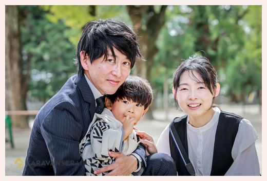 家族写真カメラマンが撮る七五三　愛知県豊田市