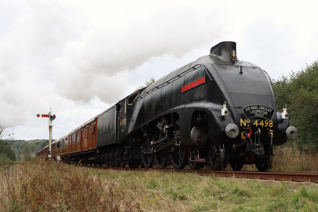 4498 - NYMR - 2022-09-25 | LNER CLASS A4 4498 Sir Nigel Gres… | Flickr