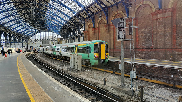 Southern 377158 at Brighton Station