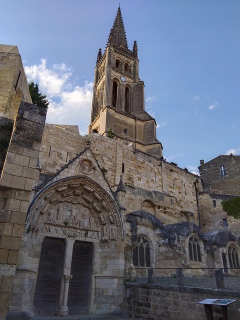 Saint Emilion - the monolithic church