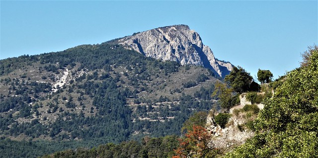La montagne de Mairola 1596 m