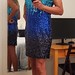 Sequined dress in which I feel extremely comfortable and feminine...unfortunately missed an event and shared pics and vids with my girlfriends