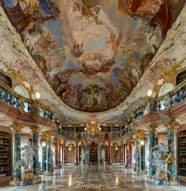 Bibliothekssaal Kloster Wiblingen