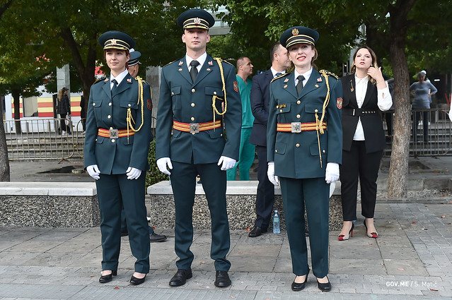 Proslava Dana Vojske Crne Gore na Trgu nezavisnosti u Podgorici