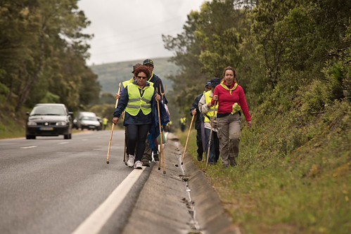 PSP presente na estrada para proteger peregrinos