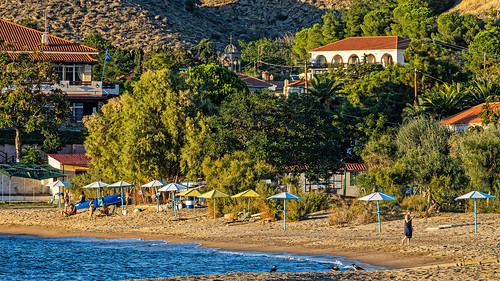Town Beach -  Myrina Town - Lemnos (Greece) (OM1 & OM 40-150mm f4 Zoom )