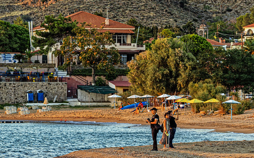 Taking Pic's  (Romeikos Gialos Beach)   Myrina Town - Lemnos (Greece) (OM1 & OM 40-150mm f4 Zoom )