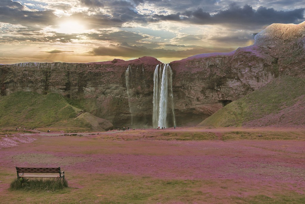 Iceland ~ Seljalandsfoss ~ Waterfalls ~ Side trip after our hiking trip