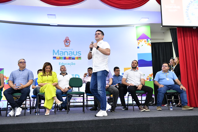 07.10.22 - Prefeito David Almeida lança campanha 'Alfabetiza Manaus'