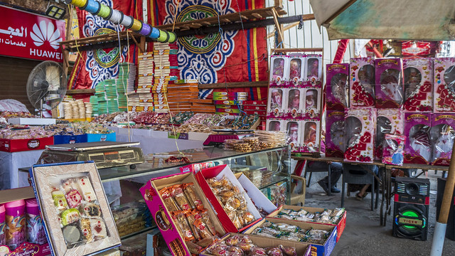 El-Moulid sweets and dolls in Egypt's Cairo