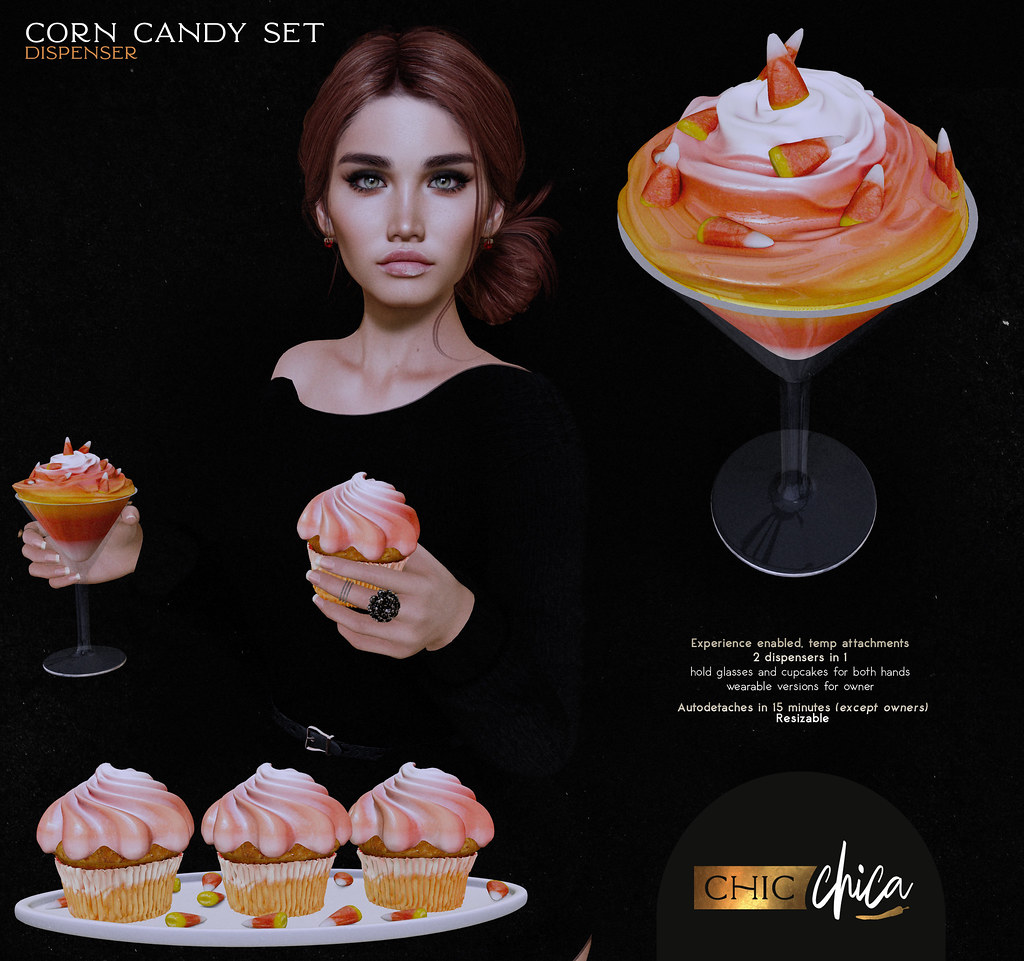 Corn candy set dispenser by ChicChica @ Collabor88