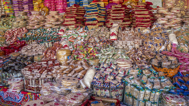 Moulid Nabi sweets in Egypt's Cairo