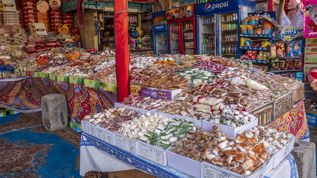 Moulid Nabi sweets in Egypt's Cairo