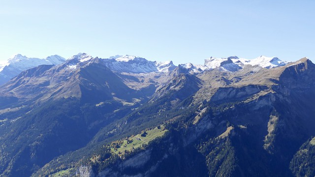 view from Schynige Platte Switzerland