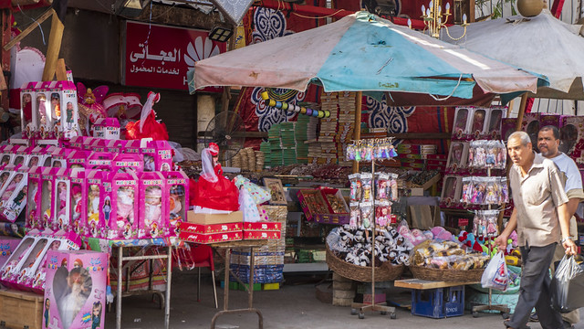 El-Moulid sweets and dolls in Egypt's Cairo