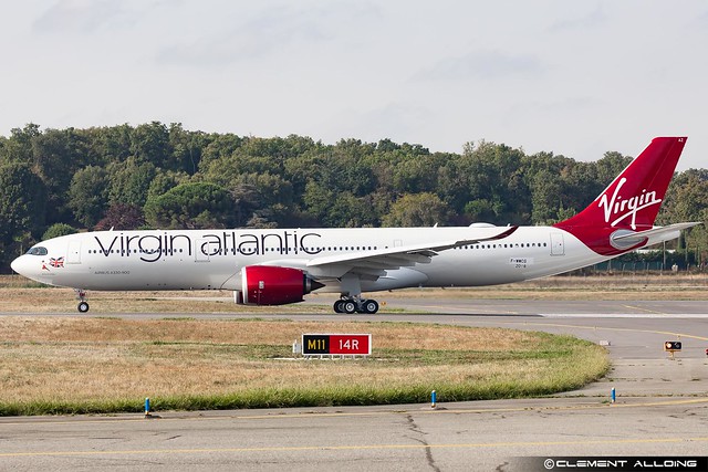 Virgin Atlantic Airways Airbus A330-941 cn 2018 F-WWCG // G-VJAZ