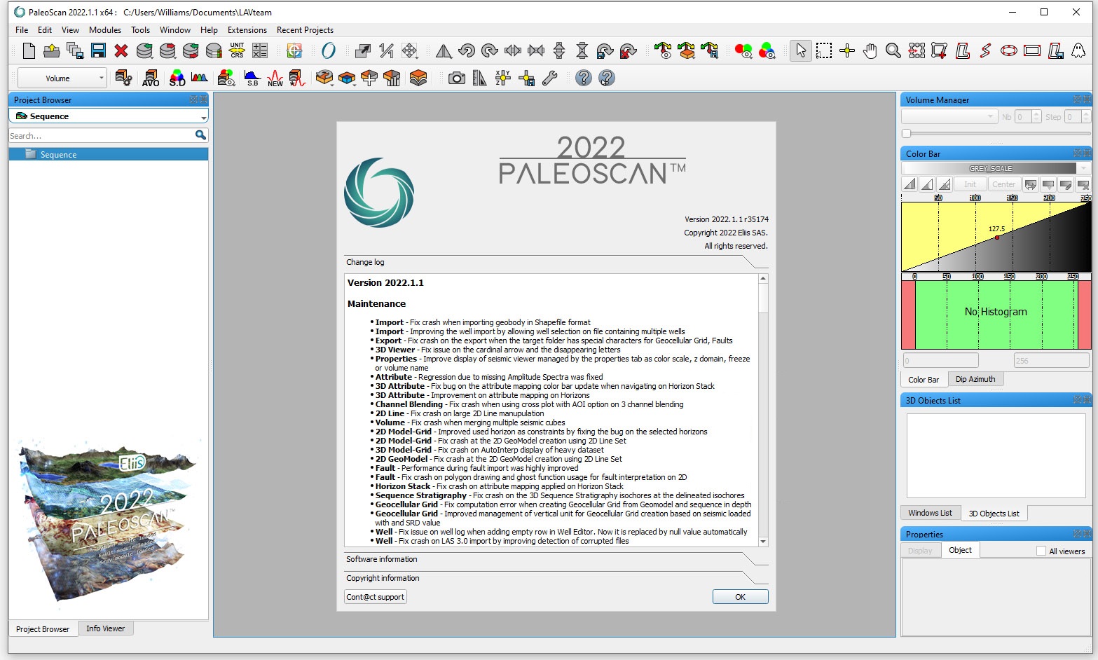 Working with Eliis PaleoScan 2022.1.1 full