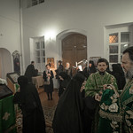 7 октября 2022, Всенощное бдение в церкви в честь прп. Сергия Радонежского (г. Тверь)