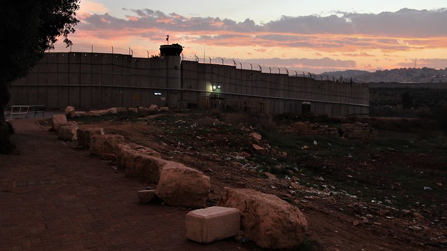 Israeli West Bank Barrier - West Bank Wall - West Bank Fence, Bethlehem, State Of Palestine.