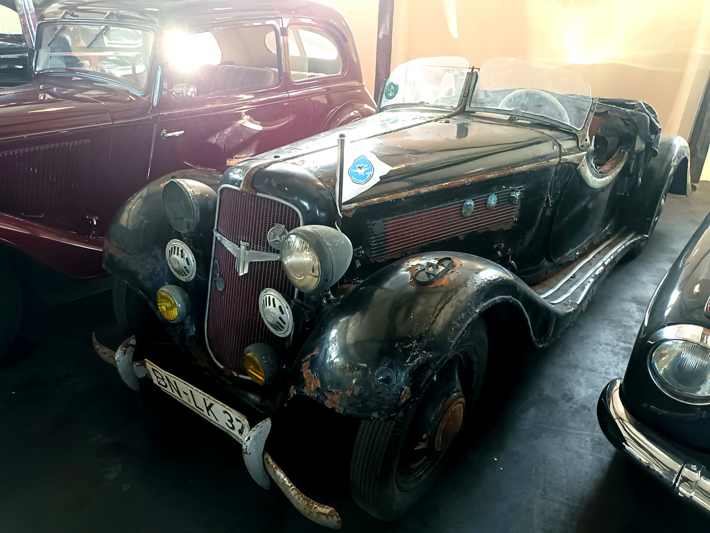1935 Adler Trumpf Junior Sport Cabriolet Melle Automuseum 07.10.2022