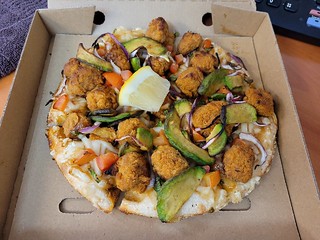 Vegan Chicken Karaage Pizza from Pizza Capers