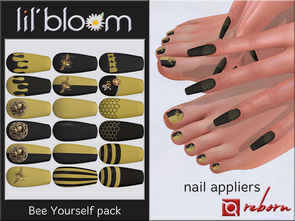 LB Reborn nail applier: Bee Yourself