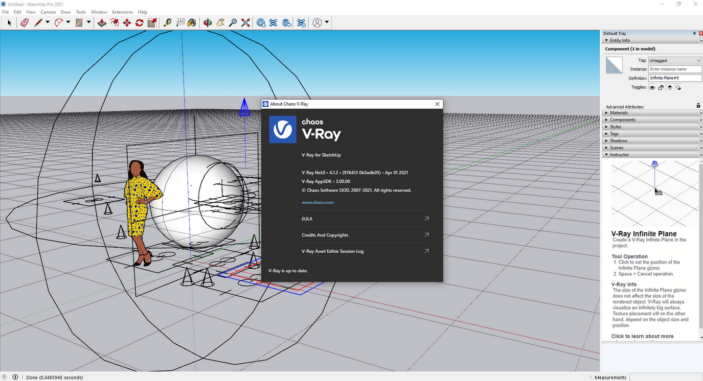 Working with V-Ray 6.00.00 for SketchUp 2019-2022 full