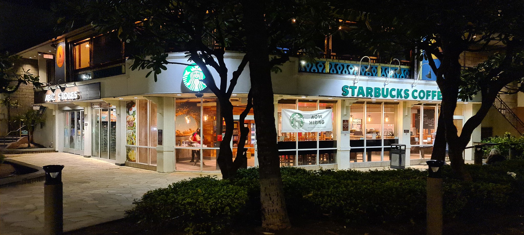 My favourite Starbucks in Honolulu - open at 4am!