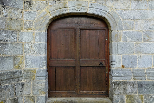 Porte de la chapelle de Barville