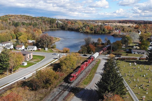 Kawartha Lakes Railway train T07 Norwood Ontario 2019