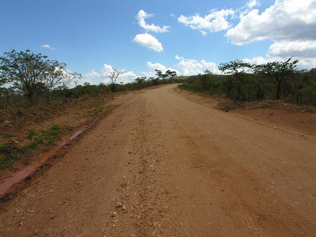 Malawi dirt road