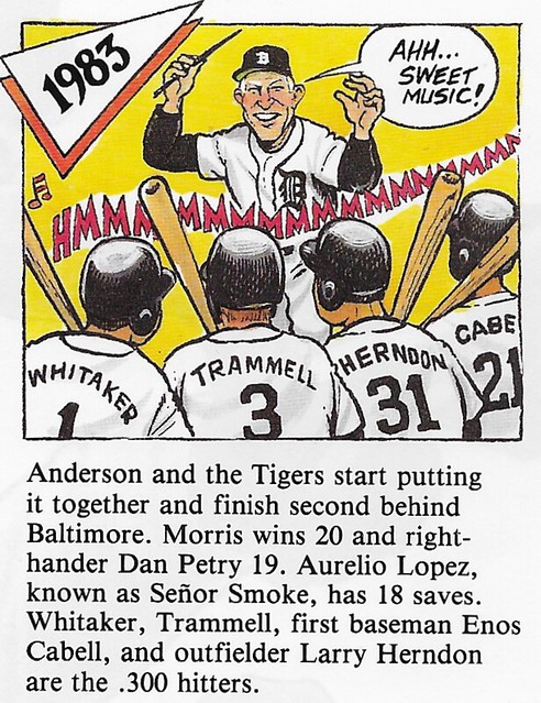 1992 Red Foley Cartoon History - Trammell, Alan - Whitaker, Lou (1983)