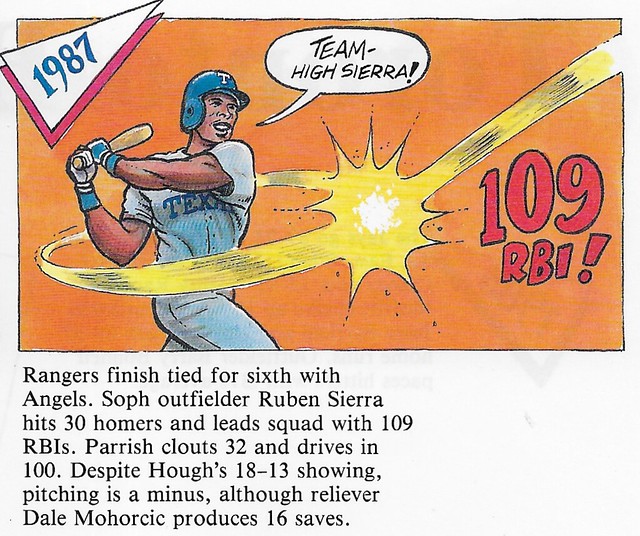 1992 Red Foley Cartoon History - Sierra, Ruben (1987)