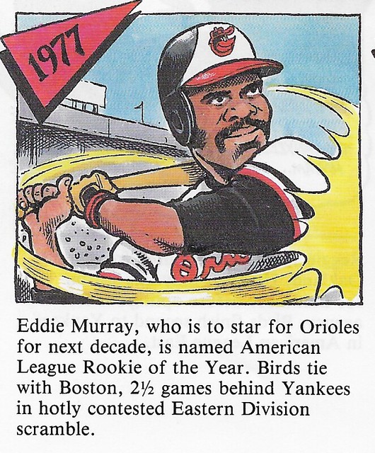 1992 Red Foley Cartoon History - Murray, Eddie (1977)