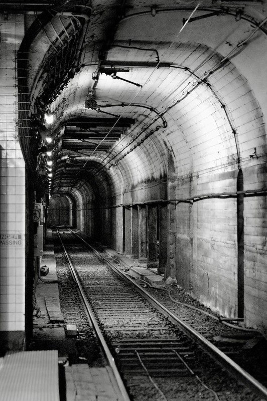 Underground at Prudential Station