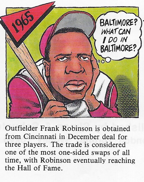 1992 Red Foley Cartoon History - Robinson, Frank (1965)