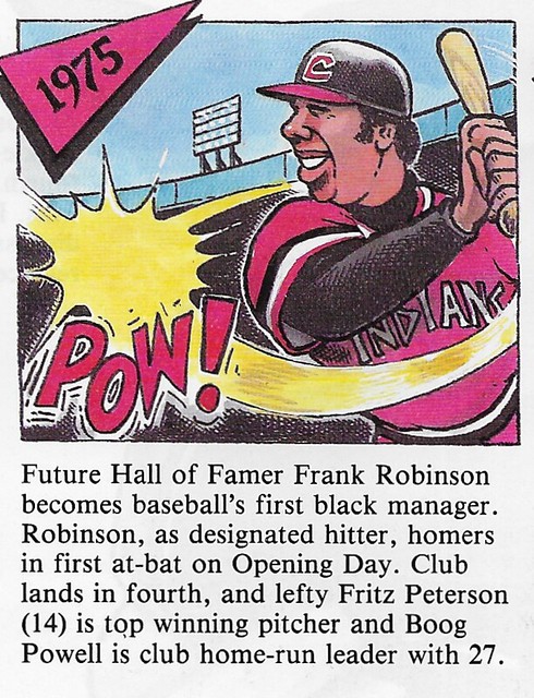 1992 Red Foley Cartoon History - Robinson, Frank (1975)