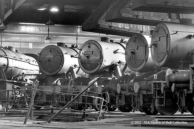 c.1966 - Dairycoates (50B) MPD, Hull, East Yorkshire.