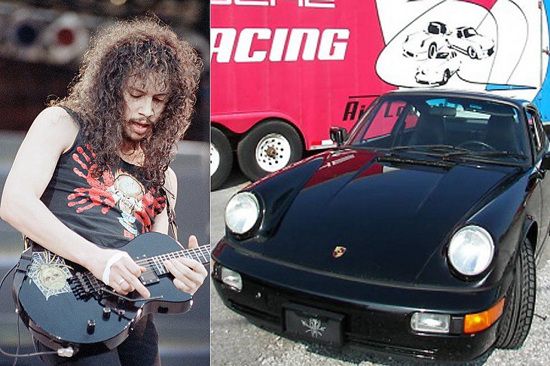 Porsche Кірка Гемметта (Kirk Hammett) виставлено на аукціон