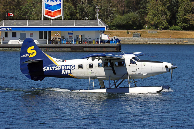 SaltSpring Air DeHavilland DHC-3 Turbine Otter C-FLAP CXH 17-08-22