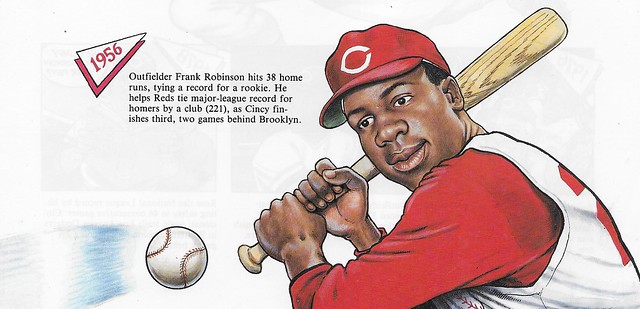 1992 Red Foley Cartoon History - Robinson, Frank (1956)