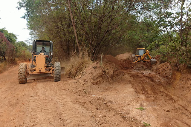 Alargamento de estrada aumenta segurança no Núcleo Rural Santa Luzia