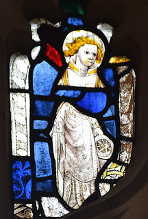 St Catherine with the head of an angel (15th Century)