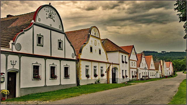 Holašovice, a rural baroque village