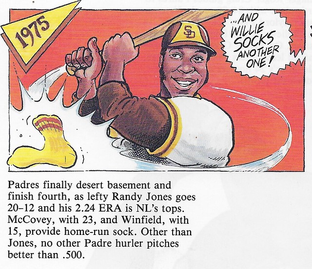 1992 Red Foley Cartoon History - McCovey, Willie (1975)