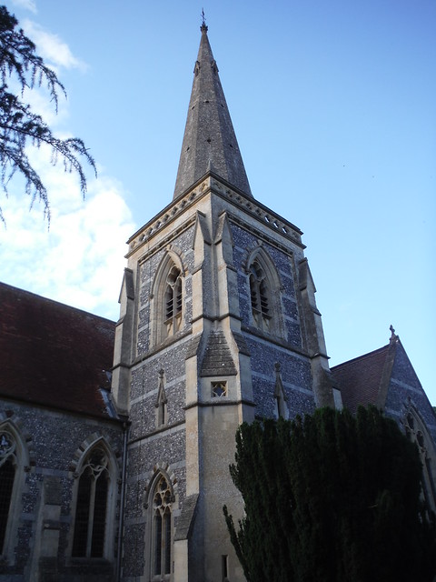 St. Katharine's Church, Tottenham Park, Savernake SWC 399 - Bedwyn Circular (via Savernake Forest and Marlborough)