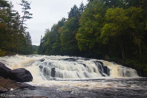 Buttermilk Falls near Long Lake, Adirondack Park, New York